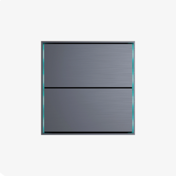 2 | 4 Control - Quado Series Modular KNX Keypad.  FTR-MS2S.1.1