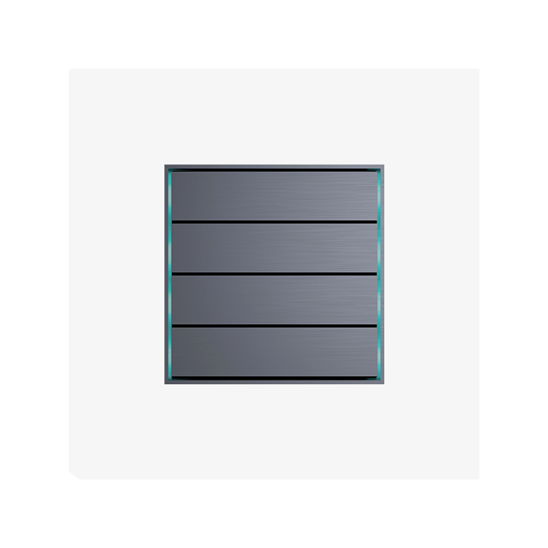4 | 8 Control - Quado Series Modular KNX Keypad.  FTR-MS4S.1.1.L