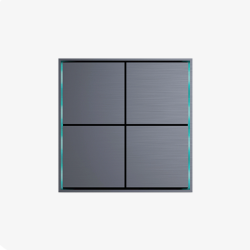 4 | 8 Control - Quado Series Modular KNX Keypad.  FTR-MS4S.1.1.Q