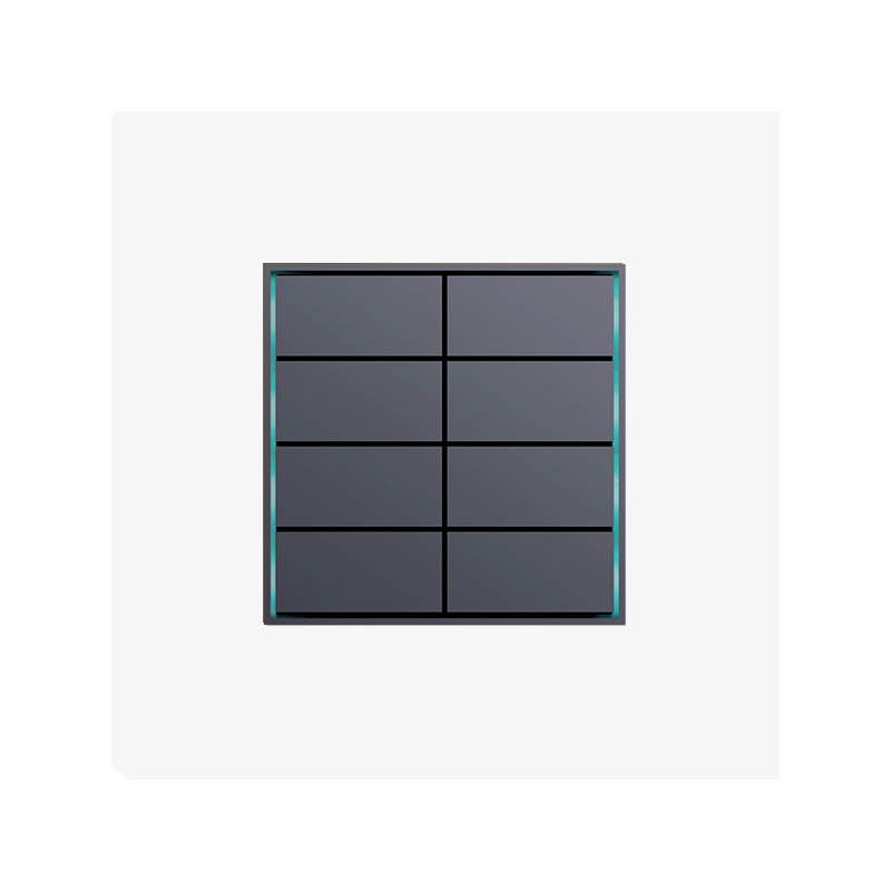 8 Control - Quado Series Modular KNX Keypad.  FTR-MS8S.1.1