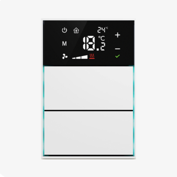 2 | 4 Quado Series Smart Thermostat with Keypad.  FTR-MS2T.1.1