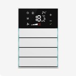 4 | 8 Quado Series Smart Thermostat with Keypad.  FTR-MS4T.1.1.L