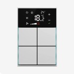 4 | 8 Quado Series Smart Thermostat with Keypad.  FTR-MS4T.1.1.Q