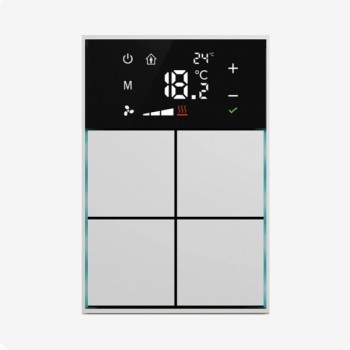 4 | 8 Quado Series Smart Thermostat with Keypad.  FTR-MS4T.1.1.Q