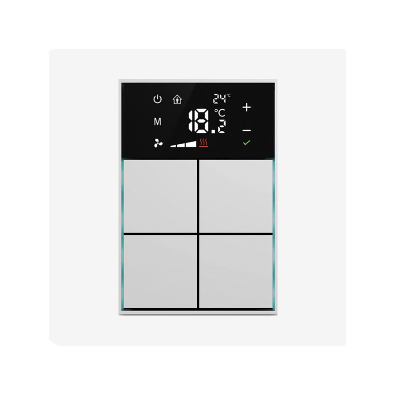 4 | 8 Quado Series Smart Thermostat with Keypad.  FTR-MS4T.1.1.Q
