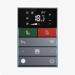 4 | 8 Quado Series Smart Thermostat For Hospitality FTR-MS4T.1.1.L