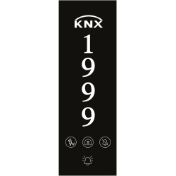 FTR-RDP.1.3   KNX Room Display Panel – Vertical Premium