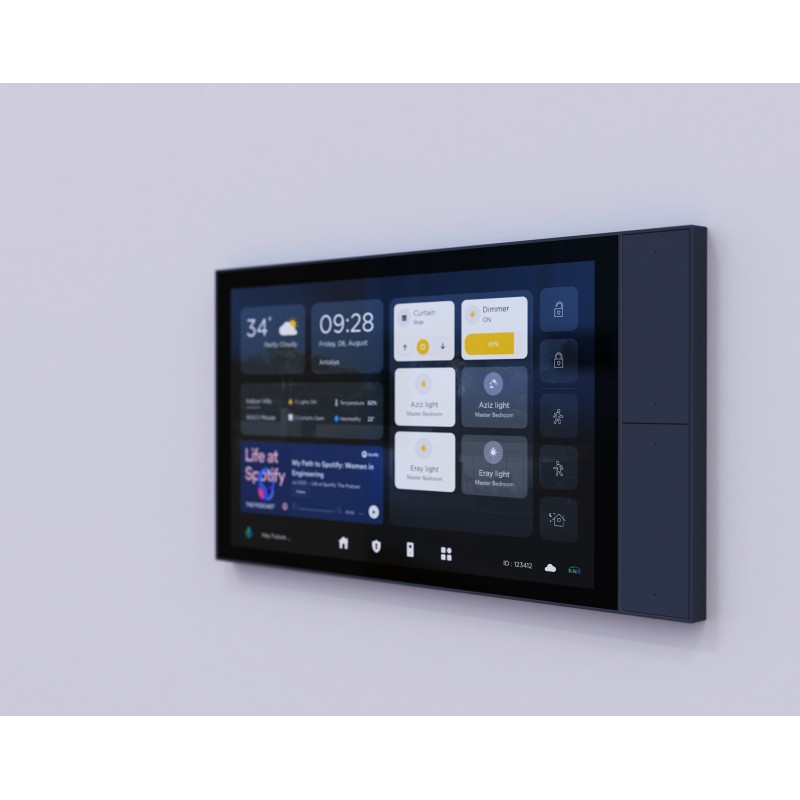 QuadoOS 10” – KNX Touch Panel & IP Gateway
