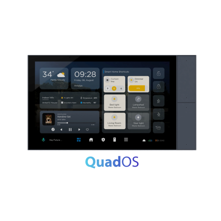 QuadoOS 10” – KNX Touch Panel & IP Gateway